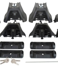 Rhino-Rack 11-14 Hyundai Sonata 4 Door Sedan Vortex 2500 2 Bar Roof Rack - Black