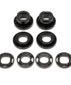 BMR 08-09 Pontiac G8 Rear Cradle Street Version Bushing Kit (Elastomer) - Black