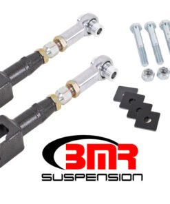 BMR 15-17 S550 Mustang Rear On-Car Adj. Rod Ends Toe Rods - Black Hammertone