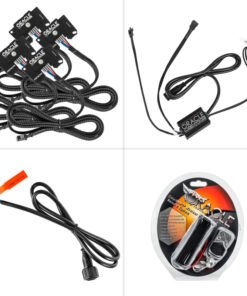 Oracle Jeep Wrangler JL/Gladiator JT RGB+W Headlight DRL Upgrade Kit - ColorSHIFT