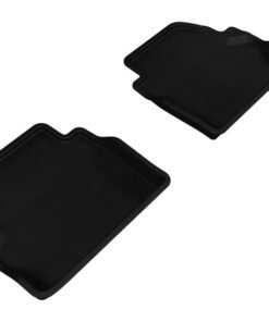 3D MAXpider 2014-2020 BMW 4 Series F32 Kagu 2nd Row Floormats - Black
