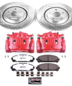 Power Stop 10-15 Lexus RX350 Z36 Truck and Tow Kit w/ Calipers - Front