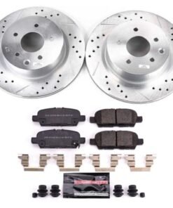 Power Stop 18-19 Nissan 370Z Rear Z23 Evolution Sport Brake Kit