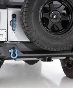 Rampage 07-18 Jeep Wrangler JK (Incl. Unlimited) Trailguard Rear Bumper - Black