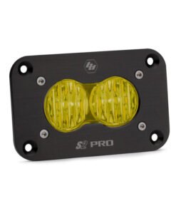 Baja Designs S2 Pro Wide Cornering Pattern Flush Mount LED Light - Amber