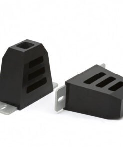 Daystar Bump Stop W/ Slotted Mount Plate Comp Style 4.5 Inch Tall 4.5 Inch Long 2.5 Inch Wide