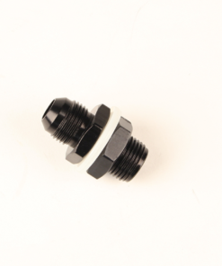 Fragola -6AN Fuel Cell Bulkhead w/ Washers and Nut - Black