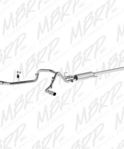 MBRP 2015 Ford F-150 2.7L / 3.5L EcoBoost 2.5in Cat Back Dual Side Split Alum Exhaust System