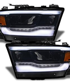 Oracle 19-21 Dodge RAM 1500 RGB+W Headlight DRL Upgrade Kit- Reflector LED Headlights - ColorSHIFT+W