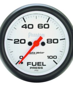 Autometer Phantom 2-5/8in 0-100 PSI Fuel Pressure Gauge