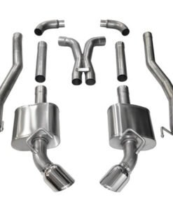Corsa 10-15 Chevrolet Camaro SS 6.2L V8 Manual Polished Xtreme 3in Cat-Back