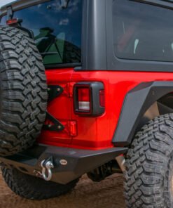 DV8 Offroad 2018+ Jeep Wrangler JL Tailgate Mounted Tire Carrier