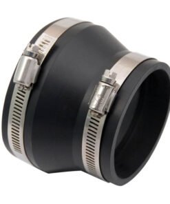 Spectre Coupler/Reducer 4in. to 3in. (PVC) - Black