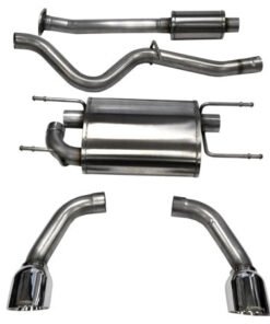 Corsa 12-14 Scion FRS / Subaru BRZ Polished Sport Cat-Back Exhaust