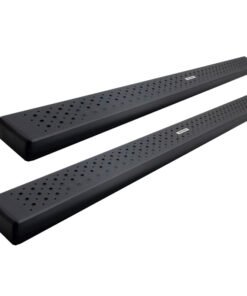Go Rhino 2022 Toyota Tundra Crew Max 4dr HD Sidesteps Complete Kit w/SideSteps + Brkts - Tex. Blk