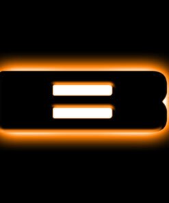 ORACLE Lighting Universal Illuminated LED Letter Badges - Matte Black Surface Finish - B