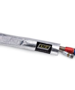 DEI Heat Sheath 1in x 3ft - Aluminized Sleeving- Sewn Edge