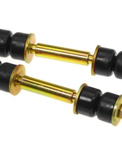 Prothane Universal End Link Set - 3 1/4in Mounting Length - Black