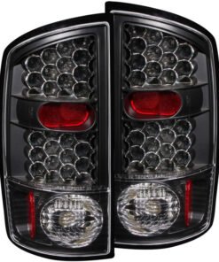ANZO 2002-2005 Dodge Ram 1500 LED Taillights Black