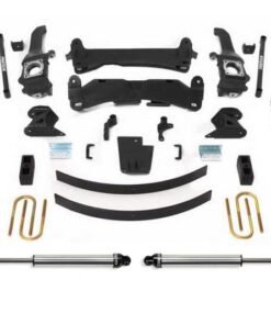 Fabtech 05-14 Toyota Tacoma 4WD/2WD 6 Lug 6in Perf. System w/DL 2.5 Resi Coilovers & Rear DL Shocks
