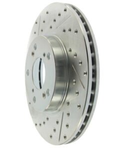 StopTech Select Sport 06-08 Honda Civic GX / 98-02 Accord V7 Slotted and Drilled Right Front Rotor