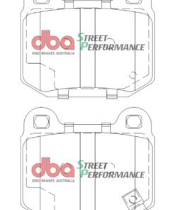DBA 03-06 EVO / 04-09 STi / 03-07 350Z Track Edition/G35 w/ Brembo SP500 Rear Brake Pads
