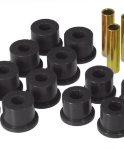 Prothane GM Rear Spring & Shackle Bushings (w/ 1.5in OD Frame Shackle Bush) - Black
