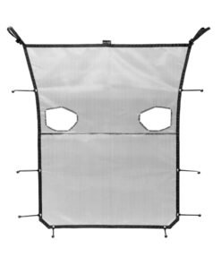 Rugged Ridge 20 Jeep Gladiator JT Eclipse Sun Shade Black Full - Black