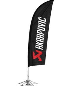 Akrapovic Self-standing flag set