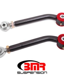 BMR 08-17 Challenger Upper Trailing Arms w/ Single Adj. Poly/Rod Ends - Black Hammertone