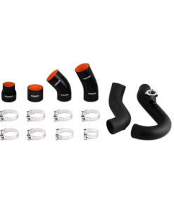 Mishimoto 2015 Ford Mustang EcoBoost 2.3L Intercooler Wrinkle Black Pipe and Boot Kit