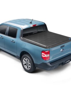 Lund 2022 Ford Maverick (4.5ft Bed) Hard Fold Tonneau Cover - Black