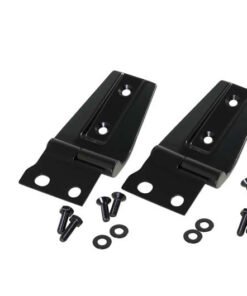Kentrol 07-18 Jeep Wrangler JK Hood Hinge Pair - Powdercoat Black