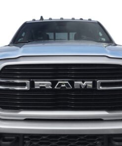 AVS 19-21 RAM 2500/3500 Aeroskin Hood Shield - Chrome