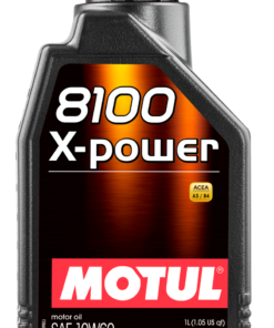 Motul 1L Synthetic Engine Oil 8100 10W60 X-Power - ACEA A3/B4 - Case of 12