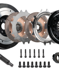 DKM Clutch 01-06 Mini Cooper/Cooper S R53 184mm Ceramic Twin Disc MR Clutch Kit w/Flywheel