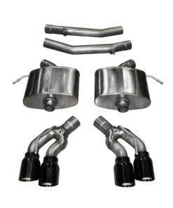 Corsa 2016 Cadillac CTS V 6.2L V8 2.75in Black Xtreme Axle-Back Exhaust