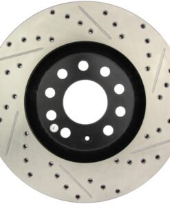 StopTech 05-06 Audi A4 Quattro/ 02-04 A6 Quattro / 99-02 S4 Front Left Slotted & Drilled Rotor