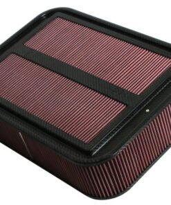 K&N Custom Racing Assembly Carbon Fiber 4in Air Box w/o Base - Large