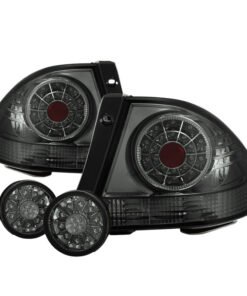 Spyder 01-03 Lexus IS300 LED Tail Lights w/Inner Trunk Lights - Smoke (ALT-YD-LIS300-LED-SET-SM)