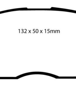 EBC 90-92 Honda Civic CRX 1.6 Si Yellowstuff Front Brake Pads