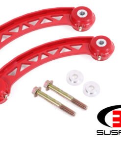 BMR 08-17 Challenger Non-Adj. Upper Trailing Arms (Polyurethane) - Red