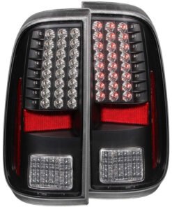 ANZO 2008-2015 Ford F-250 LED Taillights Black