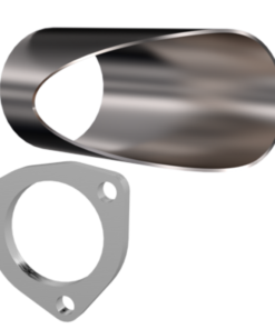 QTP 3in Weld-On QTEC DIY Cutout Pipe