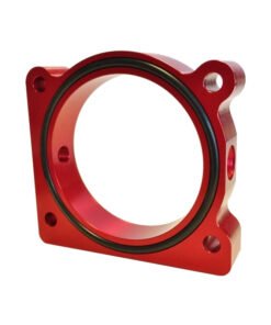 Torque Solution Throttle Body Spacer (Red) Ford F-150 3.5L Ecoboost / 3.7L V6
