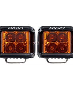 Rigid Industries D-SS Spot w/ Amber PRO Lens (Pair)