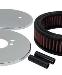 K&N Custom Round Racing Assembly Red 4.5in ID / 5.875in OD / 1.75in Height
