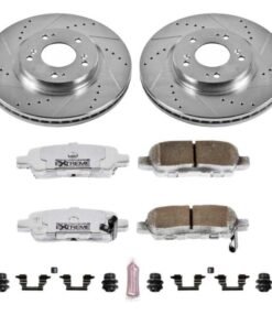 Power Stop 02-06 Nissan Altima Rear Z26 Street Warrior Brake Kit