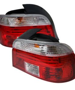 Xtune Bmw E39 5-Series 97-00 Tail Light Red Clear ALT-CI-BE3997-RC