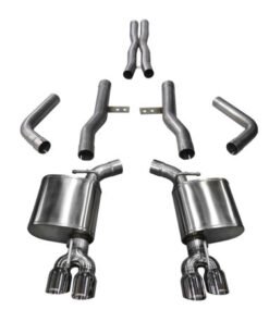 Corsa 17-18 Dodge Challenger 5.7L V8 Xtreme Cat-Back Dual Rear Exit w/3.5in Polished Tips